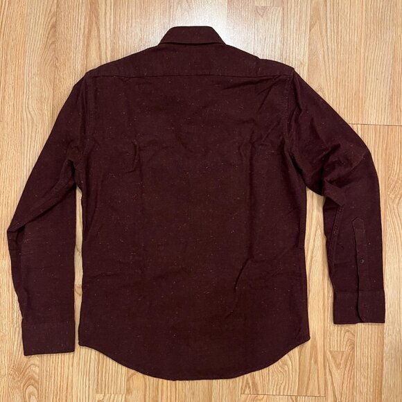 Taylor Stitch Yosemite Shirt in Nutmeg Donegal 40 - Picture 3 of 4